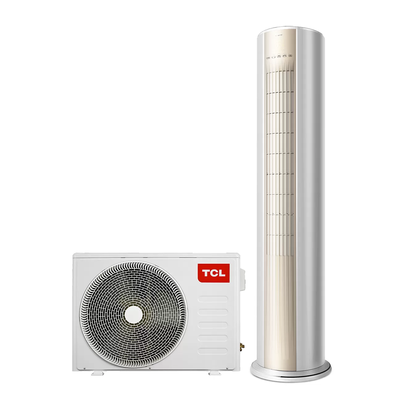 TCL 2.0HP R32 Inverter Floor Standing Round Air Conditioner - TAC-18CFD/MCI