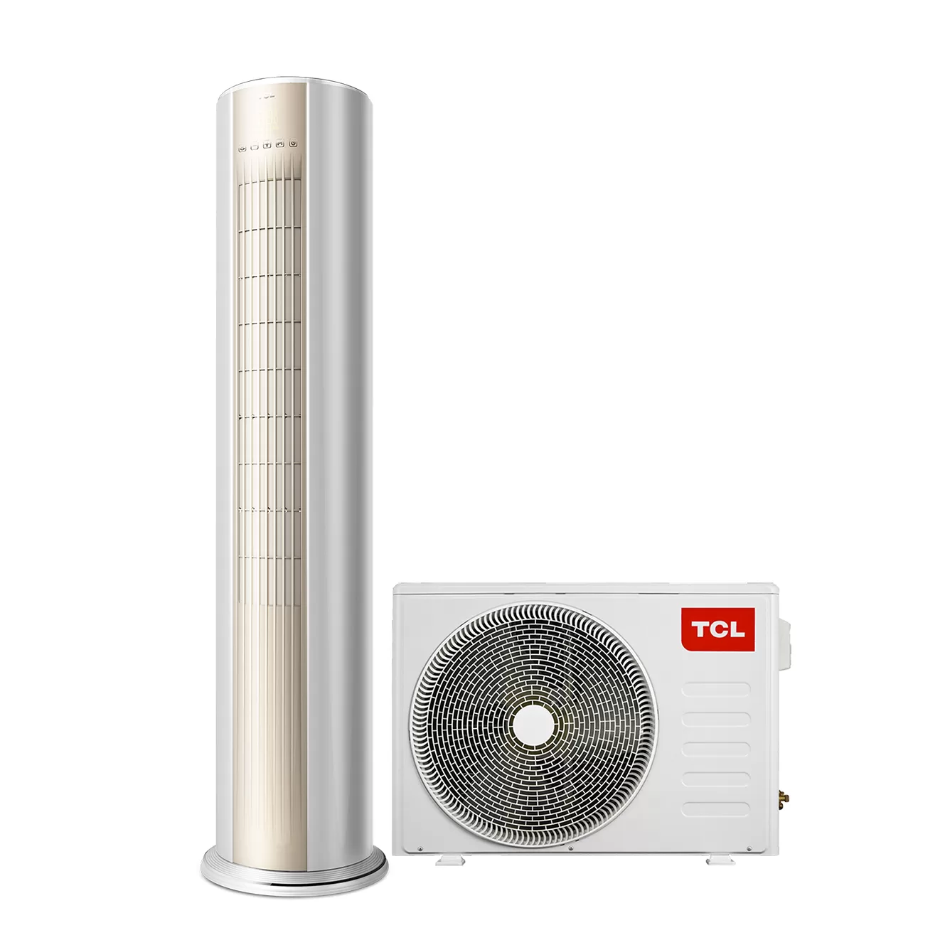 TCL 2.5HP R32 Inverter Floor Standing Round Air Conditioner - TAC-24CFD/MCI