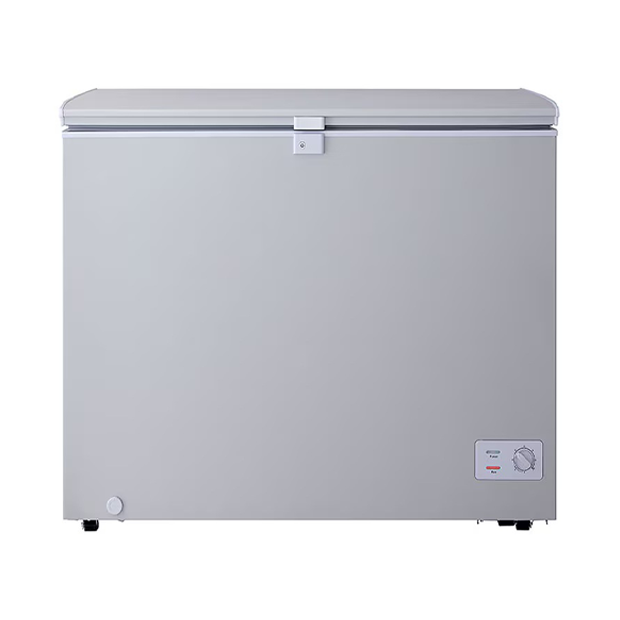 LG 190 Litres LED Lighting Fast Freezing Wire basket Four Wheel Chest Freezer - GCS215SQFG
