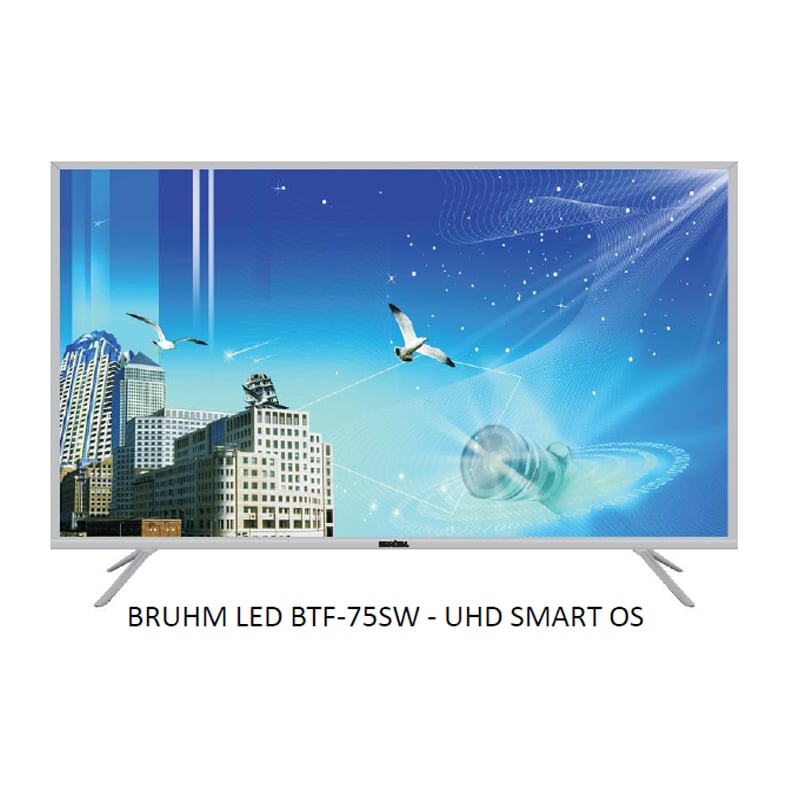 BRUHM 75 INCH UHD SMART LED OS (BTF-75SW)