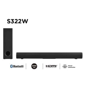 TCL 200W 2.1CH HOME THEATER SOUNDBAR (S332W)