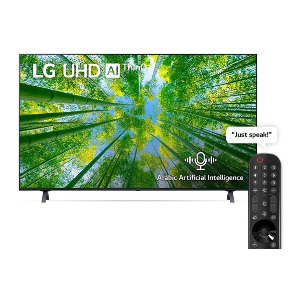 LG 70 Inch 4K Active HDR webOS Smart 2022 TV with AI ThinQ – 70UQ8006LD
