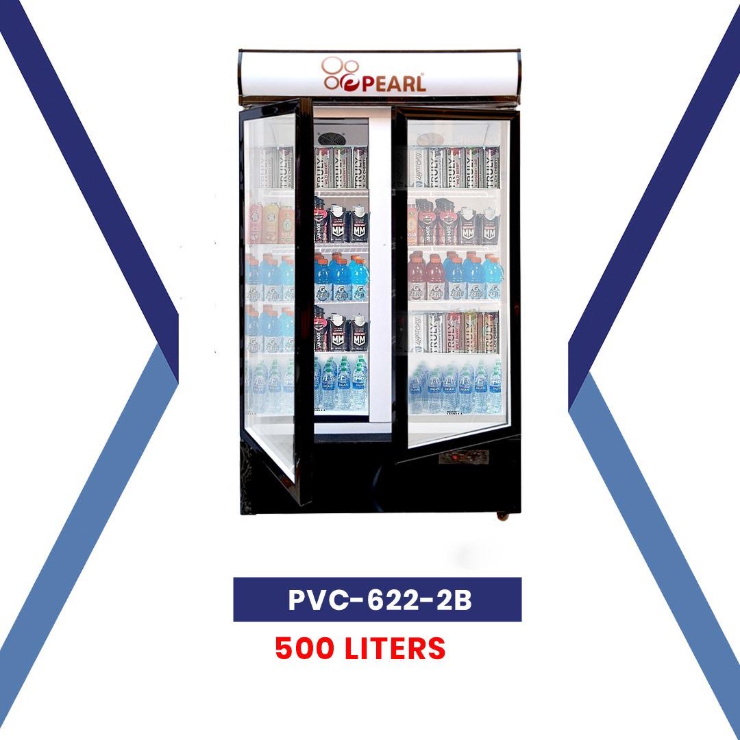 PEARL 500L DISPLAY /SHOWCASE FRIDGE (PVC-622-2B)