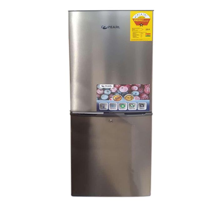 PEARL 258 LTR DOUBLE DOOR BOTTOM FREEZER FRIDGE (PF-375IX)