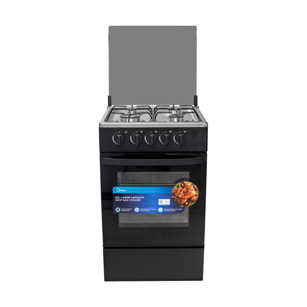 MIDEA 4 BURNER GAS COOKER MIRROR (SP5055T082-B)