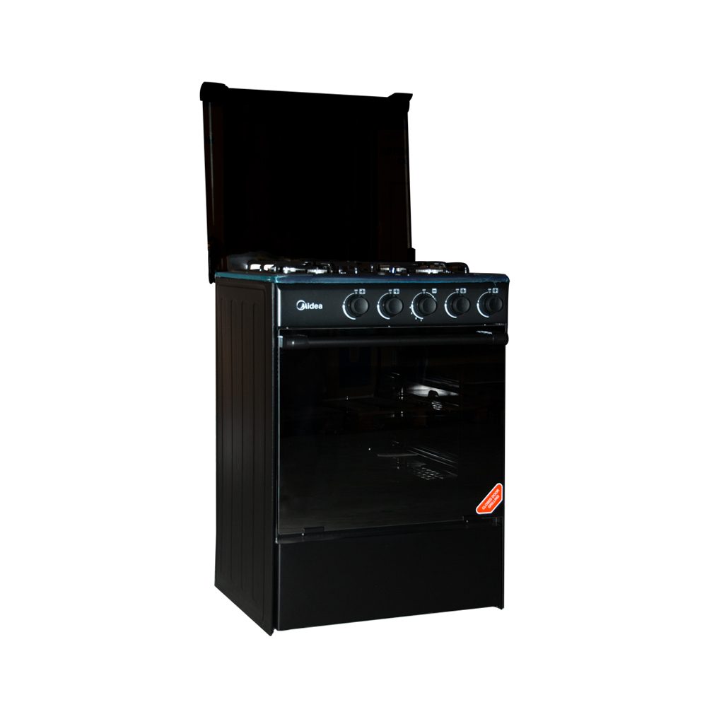 MIDEA 4 BURNER GAS COOKER (M-SNIPER60-BLACK)