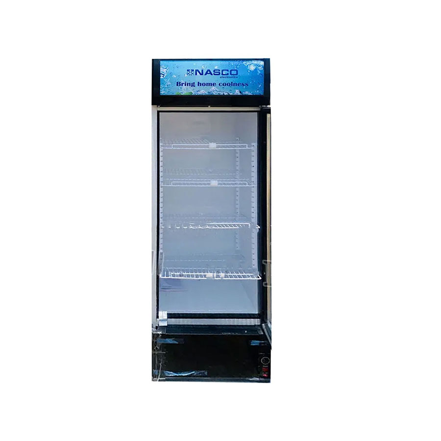 NASCO 400LTR SINGLE DOOR DISPLAY FRIDGE GROSS
