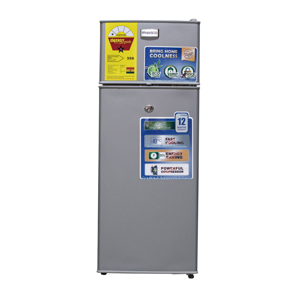 NASCO FRIDGE TOP FREEZER 90 LTR SILVER (NASF2-120)