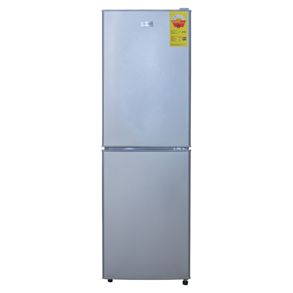 NASCO 158LTR BOTTOM FREEZER SILVER (NASCO-D2-20FL)
