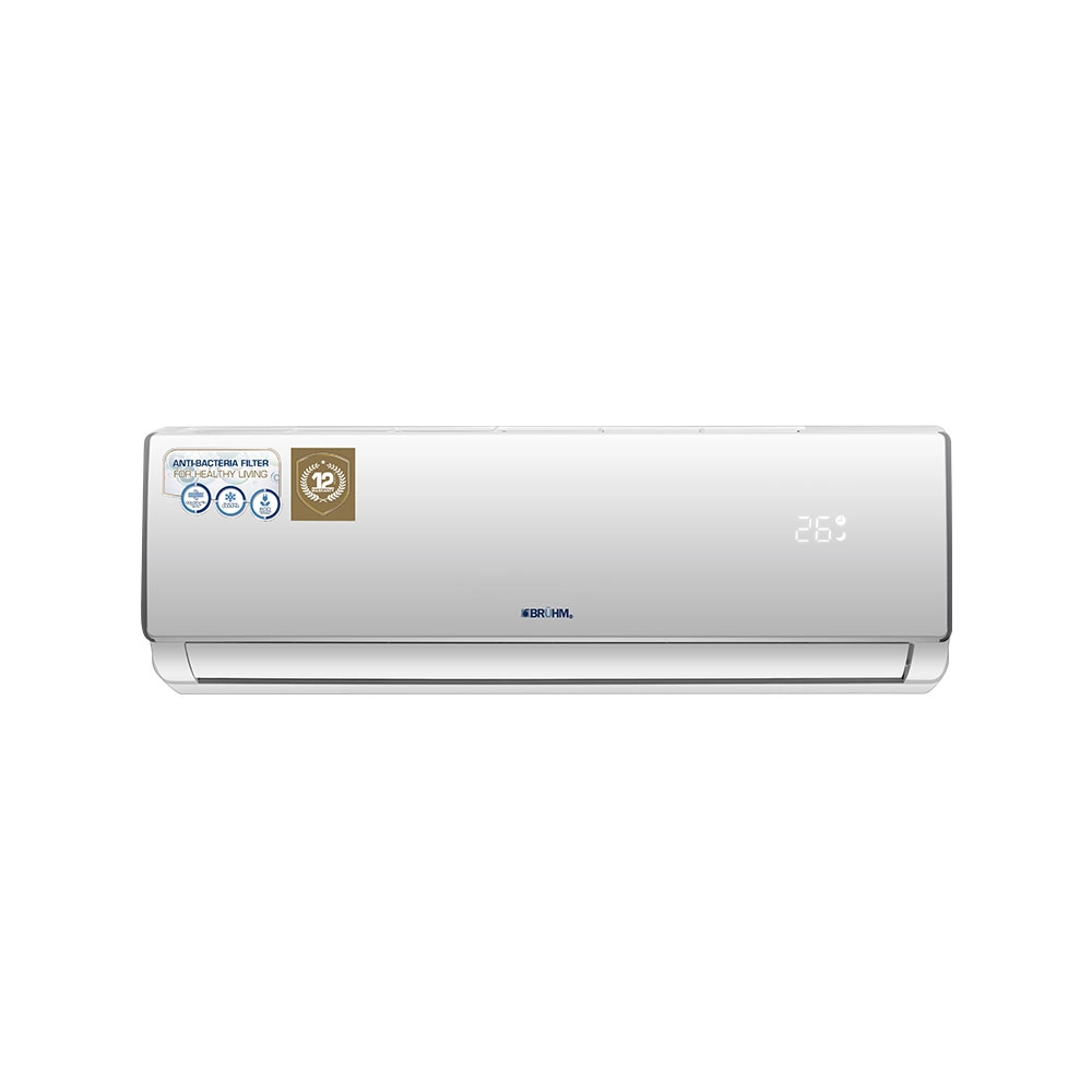 Bruhm 1.5 HP Split R410 Air Conditioner (BAS-12RCEW)
